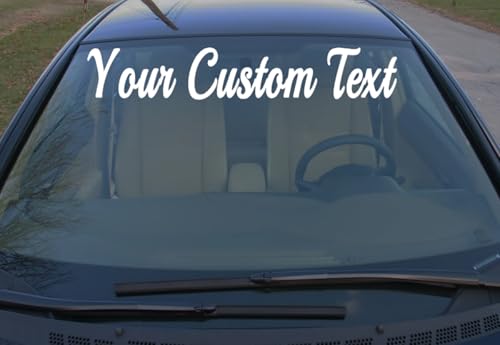 Autocollant de Voiture personnalisé, Autocollant personnalisé avec lettres de texte pour...
