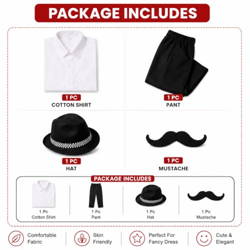 Image of Raj Costume Freedom Fighter Costume for Kids | Independence Day Fancy Dress | Patriotic School Function Dress | Boys & Girls
