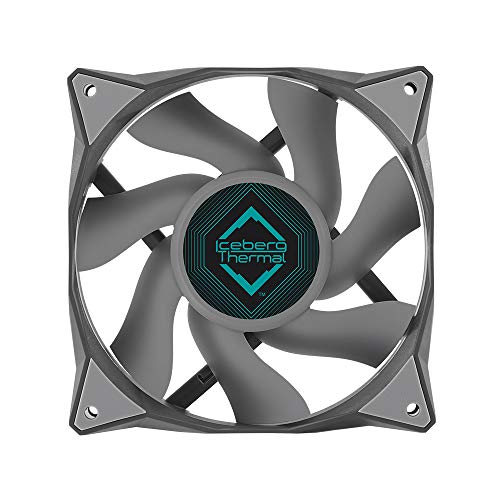 Image of Iceberg Thermal IceGALE 120mm PWM Premium Case Fan (Gray)