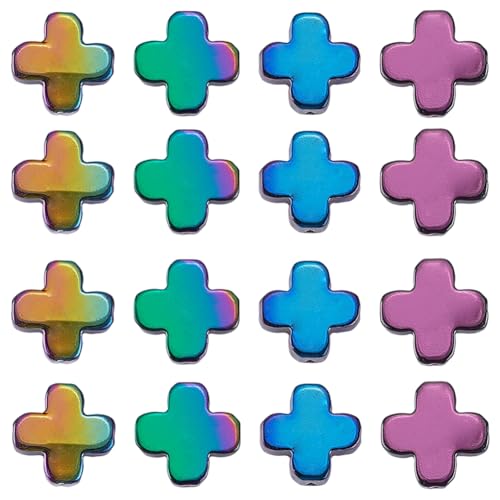 Perles de Coquillage pour fabrication de bijoux en vrac nacre en forme de croix DIY
