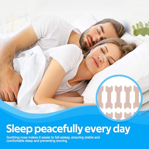Anti Snoring Devices, Sleep Apnea Devices Nasal Strips Anti Snoring Mouth Guard Snore Stopper Snoring Aids for Men and Women (28Pcs) - Image 5