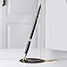 Classic Metal Ballpoint Pen with Secure Chain Attached Base Stand Desk Office Counter Signature Pens Stationery Gift