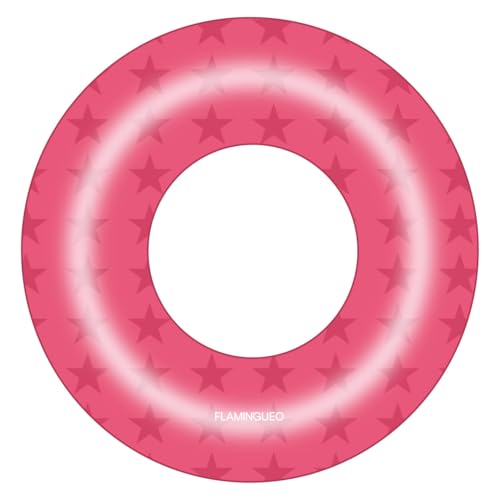 Flamingueo Flotador Gigante - Colchoneta Piscina, Flotadores Gigantes, Hinchables para Piscina, Colchoneta Playa, Flotador Piscina (110 x 110 x 27 cm)