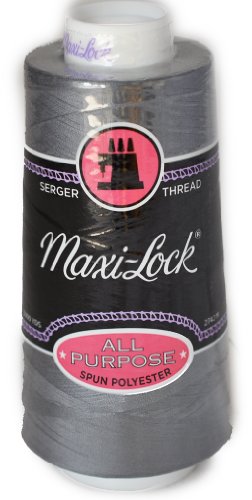 Hilo Maxi Lock Gris Oscuro 3000 yd Cono miniatura 1