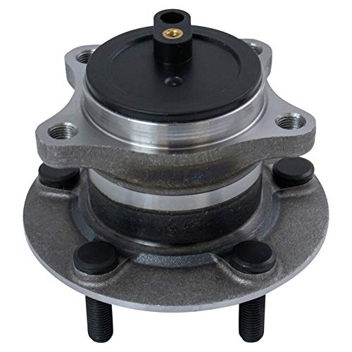 Image of TRQ 2 Piece Rear Passenger Side Driver & Passenger Side Wheel Bearing & Hub Assembly Set with ABS Sensor Compatible with 2009-2013 Mazda 6