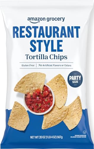 Amazon Grocery, Restaurant Style Tortilla Chips, 20 Oz