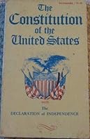The Constitution of the United States 0913390046 Book Cover