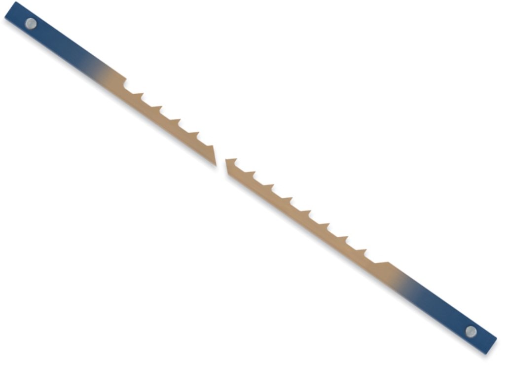 Pégas Pinned Skip 5" Pack of 144 18.5 Teeth Per Inch Woodworking Sawblades