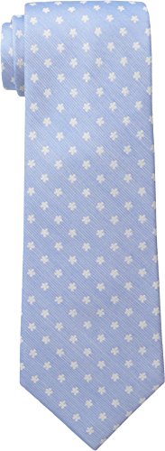 Tommy Hilfiger Men's Washed Neat Tie, Blue, One Size
