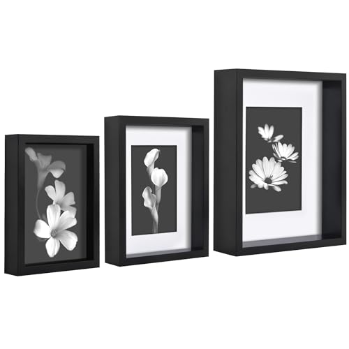 Americanflat Gallery Wall Frame Set of 3 - Picture Frame Set Incl...