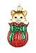 Old World Christmas Ornaments: Letting The Cat Out Of The Bag Glass Blown Ornaments for Christmas Tree