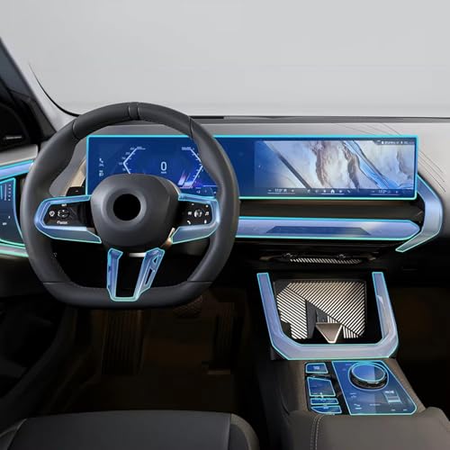 Film de protection pour GPS BMW X3 G45 2025 écran propre pendant les trajets en famille