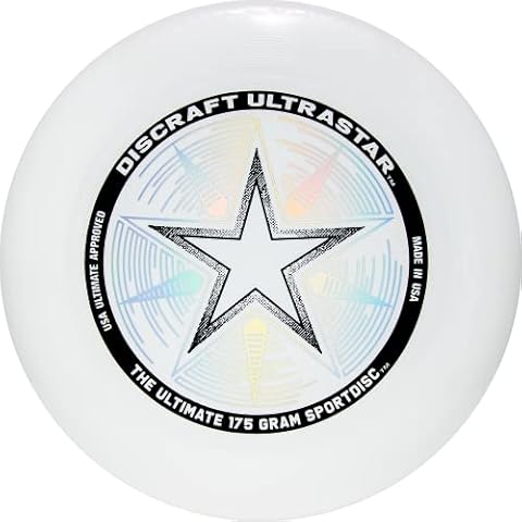 Discraft 175 Gram White Ultrastar Sport Disc Cover
