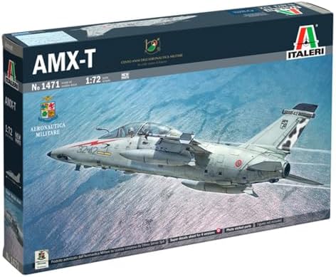 Italeri 1471 1:72 AMX-T Kit de montagem, modelo de suporte, artes...