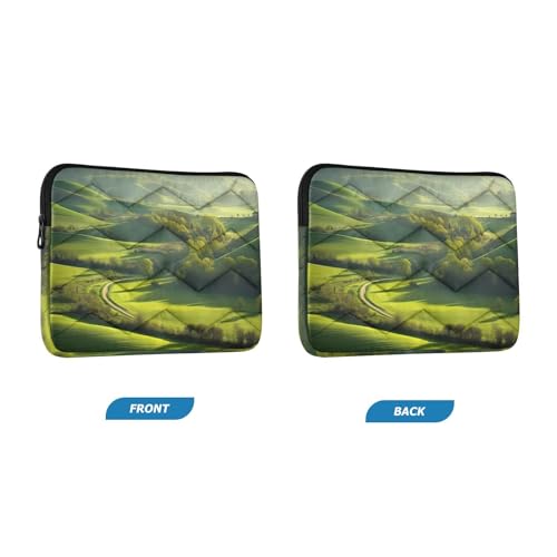 Funda para portátil 13-14 pulgadas verde impermeable miniatura 2