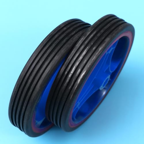 Ruedas de Entrenamiento para Bicicleta con Soporte Ajustable de 12 a 20 Pulgadas, Ruedas Auxiliares Silenciosas y con Luz Intermitente, Color Azul miniatura 3