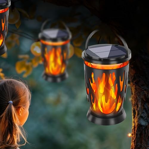 Linternas solares exterior para iluminar patios oscuros sin cables 3