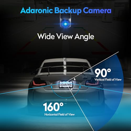 Image of Backup Camera - AHD 720P 160 Degree Wide Angle Reverse Camera - Universal Rearview Camera Clear Night Vision for Car SUV Minivan (HD01)