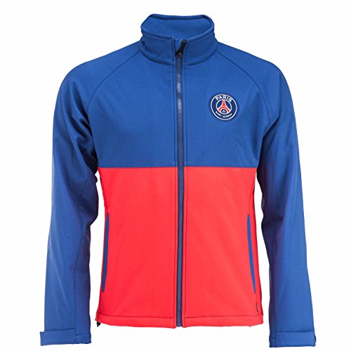 PSG Veste Softshell Collection Officielle Paris Saint Germain - Taille Adulte Homme XL