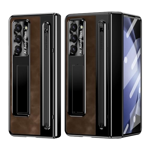Étui de téléphone avec porte-stylo pour Samsung Z Fold 5 idéal en voyage