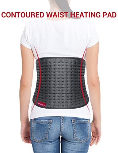 image for AlierGo Heating Pad for Back Pain Relief, Comfytemp Electric Heated Wa