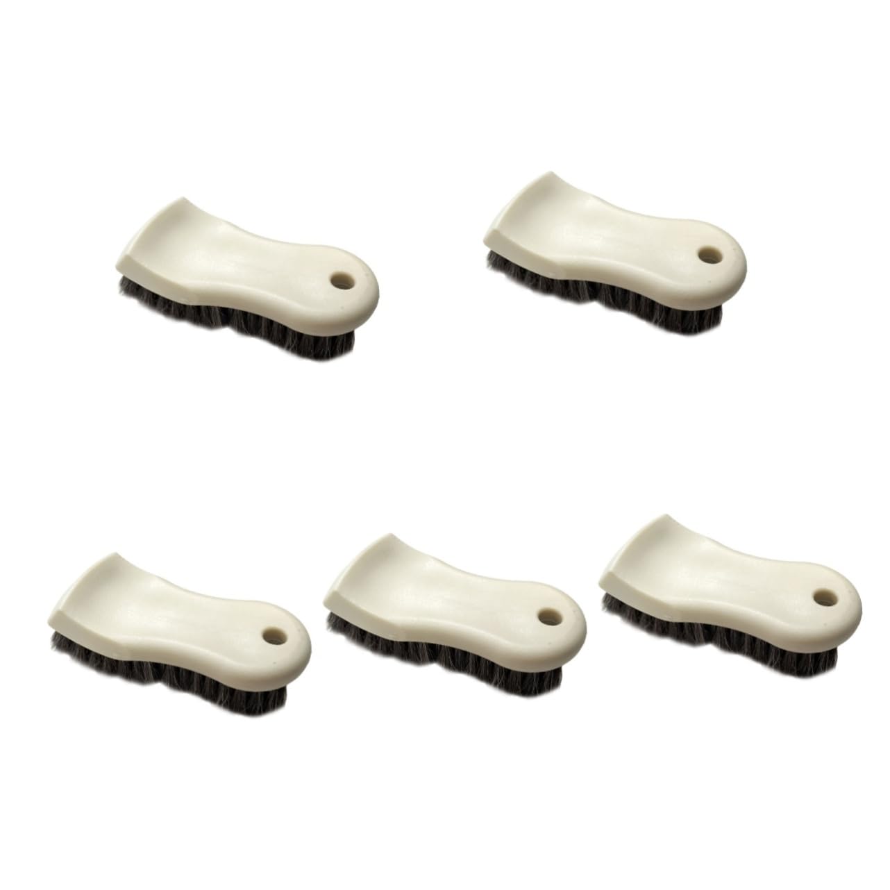 SOLUSTRE 5piezas Cepillo De Limpieza para Interior De Automóvil Cerdas Herramienta Detalladora para Limpieza De Superficies para Asientos Consola Central