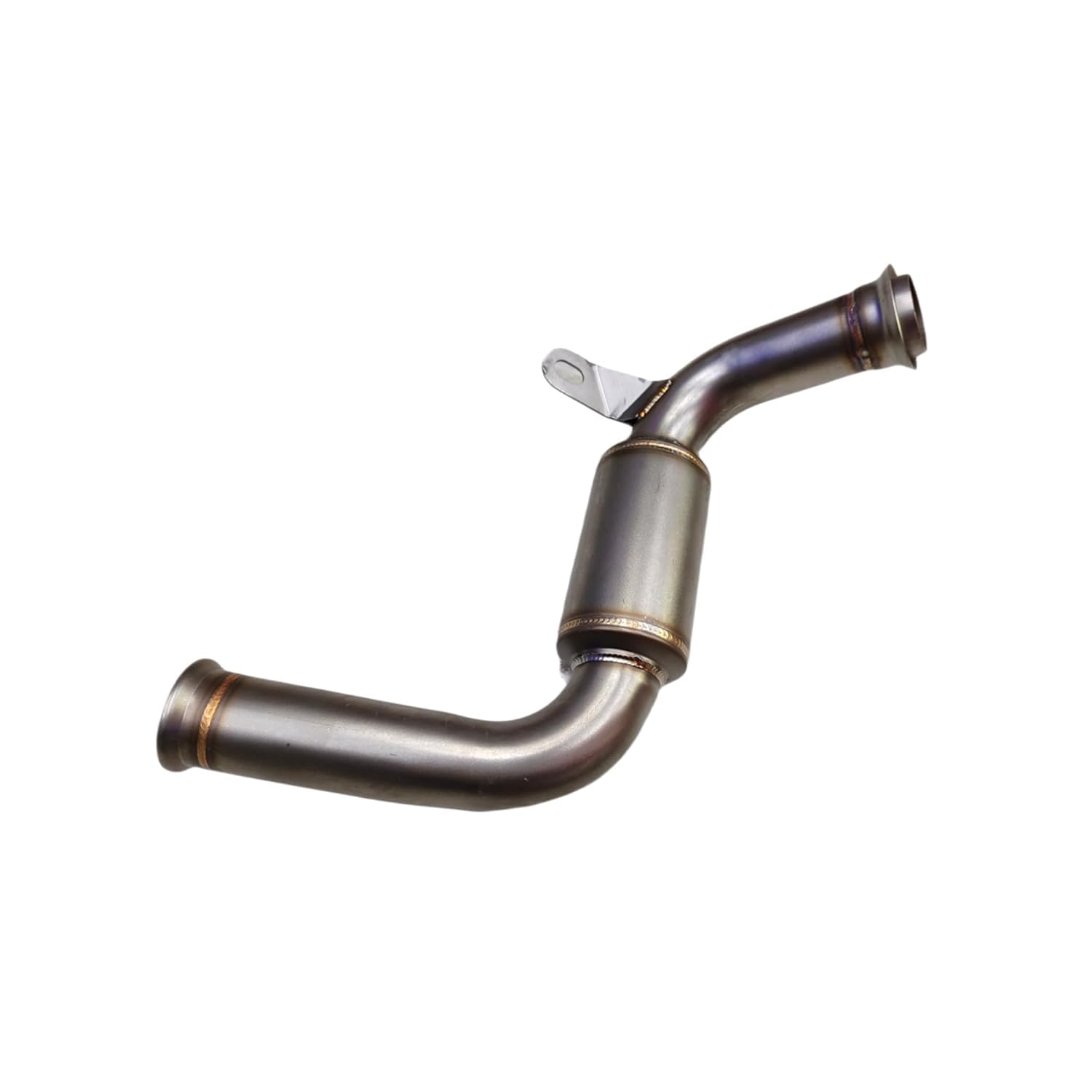 Autobrandz Exhaust KTM Duke 200, Duke 390 Full Exhaust System (Stainless Steel, Carbon Fiber)-image-32