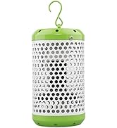 Lotvic Reptilien Wärmelampe 50W 2er Set - Mit Schutzkorb Und Temperaturregler