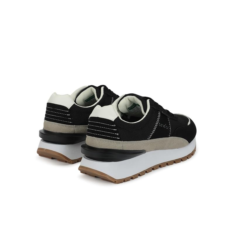 United Colors of Benetton Colorblock Lace-ups Star Sneakers - Image 3