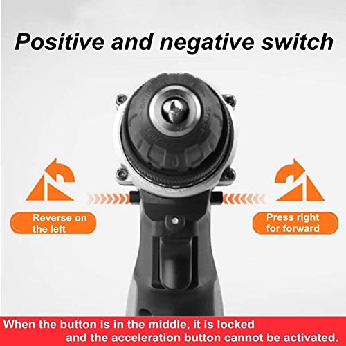 Multifunktions-Lithium-Bohrmaschine, 42-V-Schlagbohrmaschine, wiederaufladbare Handbohrmaschine, Pistolenbohrmaschine… – Bild 6