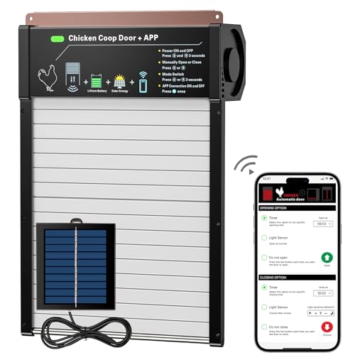 The Best SolarPowered Chicken Coop Doors