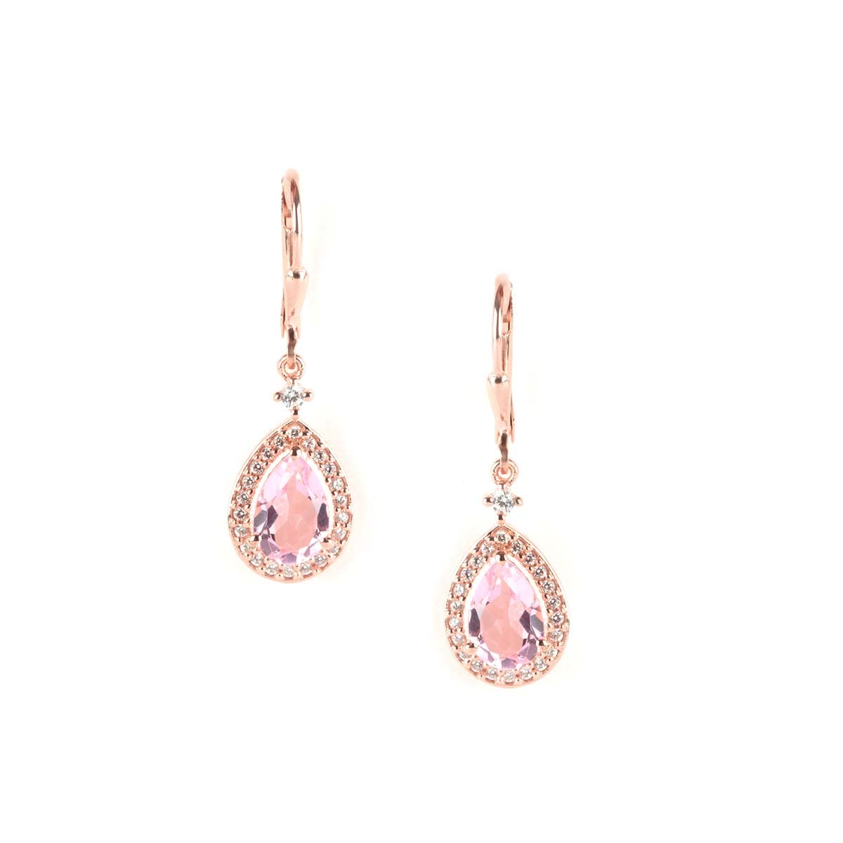 | 925 Silver| BOGO Offer |Blush Sky Hoop Earrings in Rose Gold Plated | Gifts for Womens & Girls-image-27