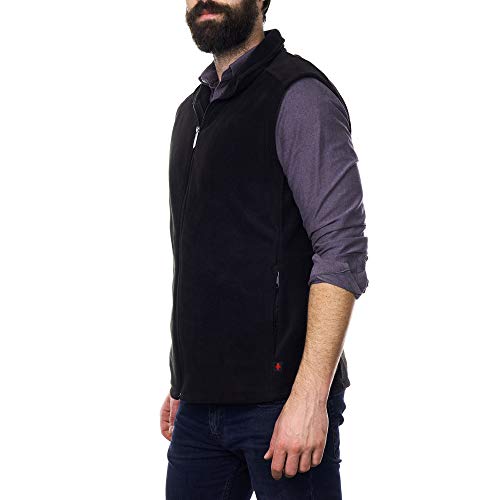 Alpine Swiss Ethan Mens Lightweight Full Zip Up Fleece Vest4