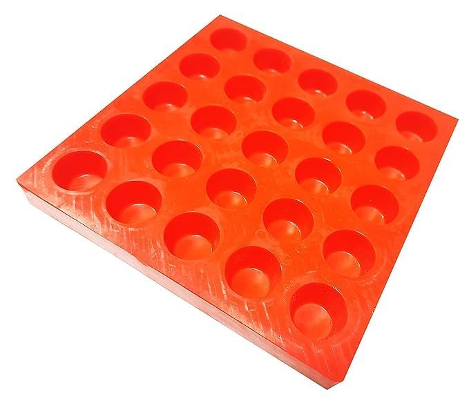 Keshav Creations Ghee Diya Making Mould (Silicon) 25 Cavity 4 gm Diya Weight-picture-17