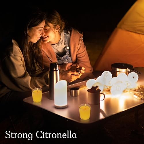 Tengyukenny CITRONELLA CANDLE S, Yellow, Glass, Repelling Scented Candles thumb #3