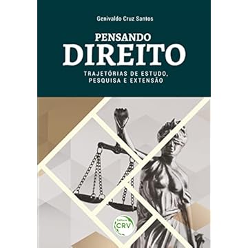 Capa do livro Pensando direito: trajetórias de estudo, pesquisa e extensão