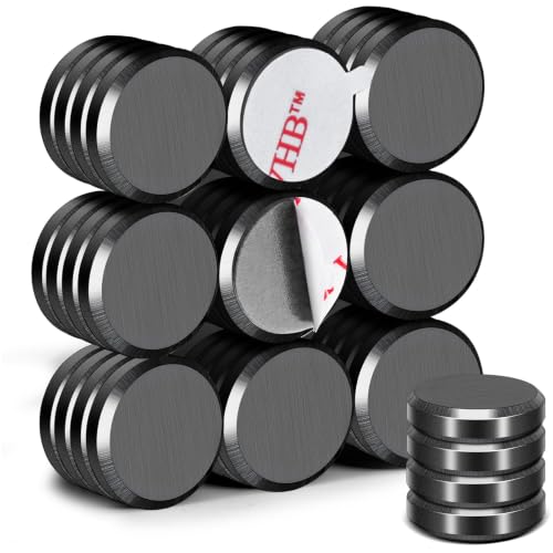 Image of DIYMAG Strong Adhesive Magnets,40pcs 0.7x0.12in Fridge Refrigerator Magnet