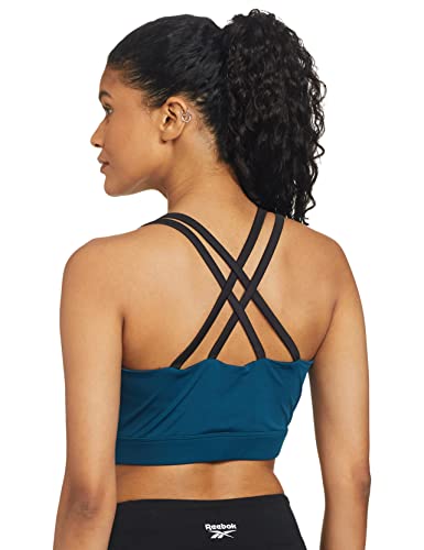 Image of Longies Women's Polyester, Spandex Padded Wire Free Sports Bra