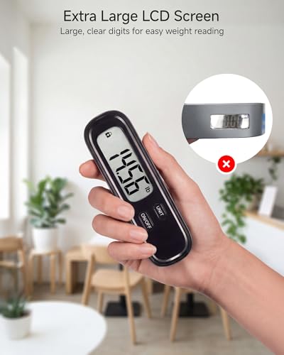 Image of LUGGEX Luggage Scale, Suitcase Scale, Luggage Scale Travel Digital,2 Pack | Travel Scale with Large LCD Display, Portable & Battery Included