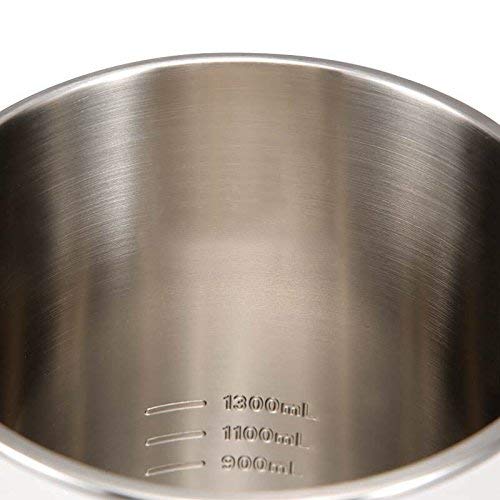 Joyoung Automatic Soy Milk Maker DJ13U-G91 With Warming Function,Stainless Steel,900-1300 ML,Nut Milk Making - Thumbnail 4