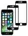 Eachy Cristal Templado iPhone 7 Plus/iPhone 8 Plus Vidrio Templado, [2 Unidades] Protector de Pantalla iPhone 7 Plus/iPhone 8 Plus Cobertura Completa 5,5 Pulgadas-Negro