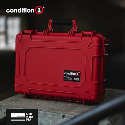 Maleta rígida impermeable mediana 18" con espuma verde miniatura 6
