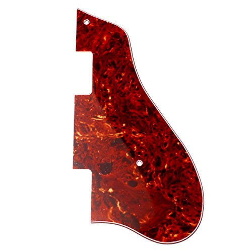 Universal Jazz Archtop Guitar Pickguard For Epiphone Casino,4ply tortoise
