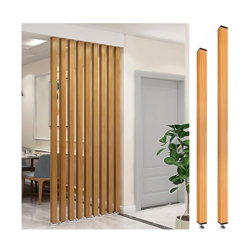 Modern Metal Room Divider Freestanding Partition, No Drill Aluminum Privacy