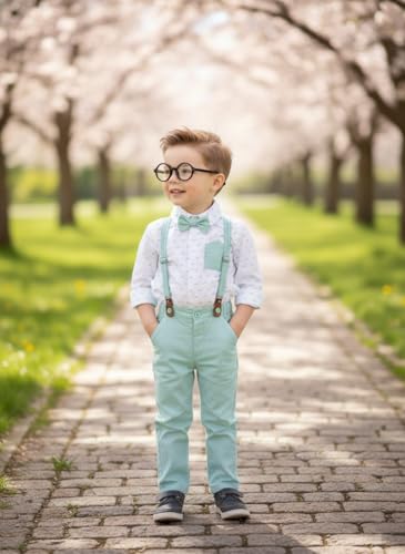 Image of Volunboy Boys Formal Wedding Guest Ring Bearer Dress Clothes