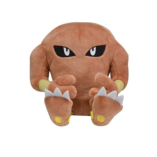 Pokèmon Center Original Fit Hitmonlee Kicklee Kicklee Plush Peluche Plüschtier
