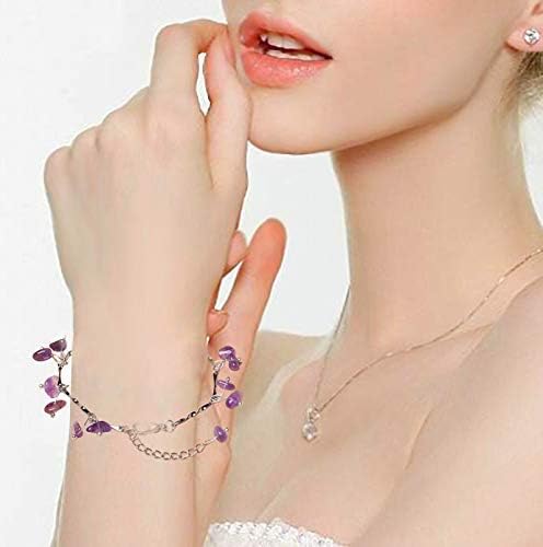 Natural Gemstone Beads Irregular Chips Stone Bead 5-8mm About 450pcs Crystal Loose Rocks Beads for Bracelet Necklace Jewelry Making (Multi) - Image 4