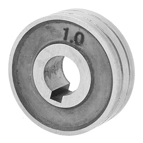 Welding Wire Feeding Wheel, High Wire Feeder Wheel Roller Anti for Welding Wire Feeding Machine (0.8-1.0mm)