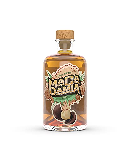 Hazellujah Macadamia Nusslikör - Voll auf die Nuss Likör 20% Vol. (1 x 0,5 l)