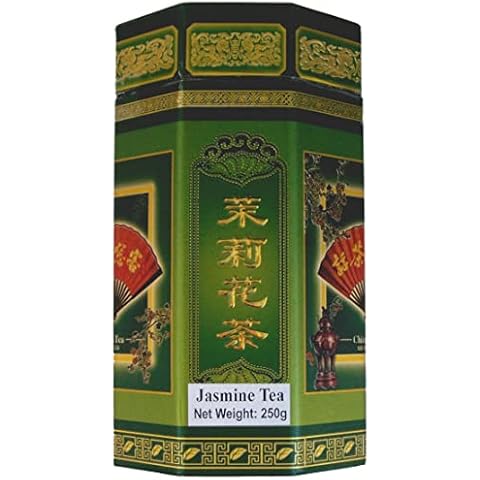250g Jasmine Green Tea Loose Leaf in Caddy Cover
